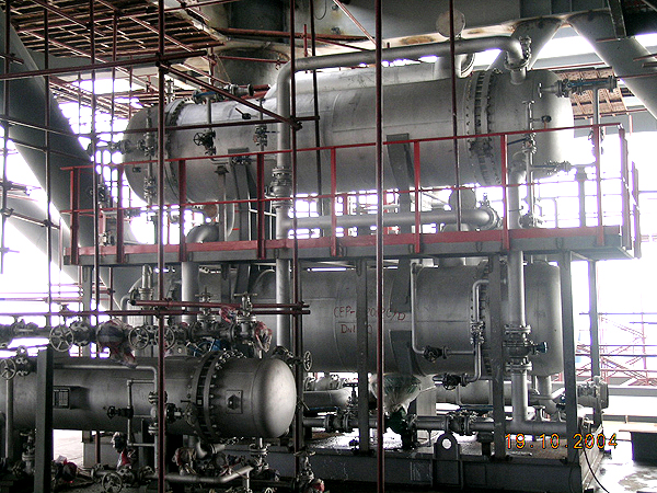 渤南油气田开发工程项目用换热器
